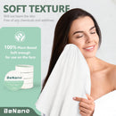 Premium Compressed Towel Tablets Disposable Towel 55.1 in X 27.5 in Large Bath Towel Travel Towel Reusable for Hotel Camping Sports Hiking Beach Swimming Vacation (55.1" X 27.5" (5 Pack))