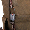 TSA Approved Cable Luggage Locks, Re-Settable Combination with Alloy Body, Black 2 Locks.
