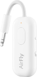 Airfly Pro 2 – Bluetooth Adapter for Airplane, Pair 2 Airpods or Wireless Headphones – 3.5Mm AUX Bluetooth Transmitter and Receiver for Cars, Boats, Treadmills, Tvs & More – Airplane Travel Essentials
