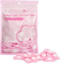 Compressed Towel 100 PCS Mini Tablets Disposable Portable Face Towel Cotton Coin Tissue for Travel, Camping, Hiking, Sport, Beauty Salon, Home Hand Wipes and Other Outdoor Activities Pink