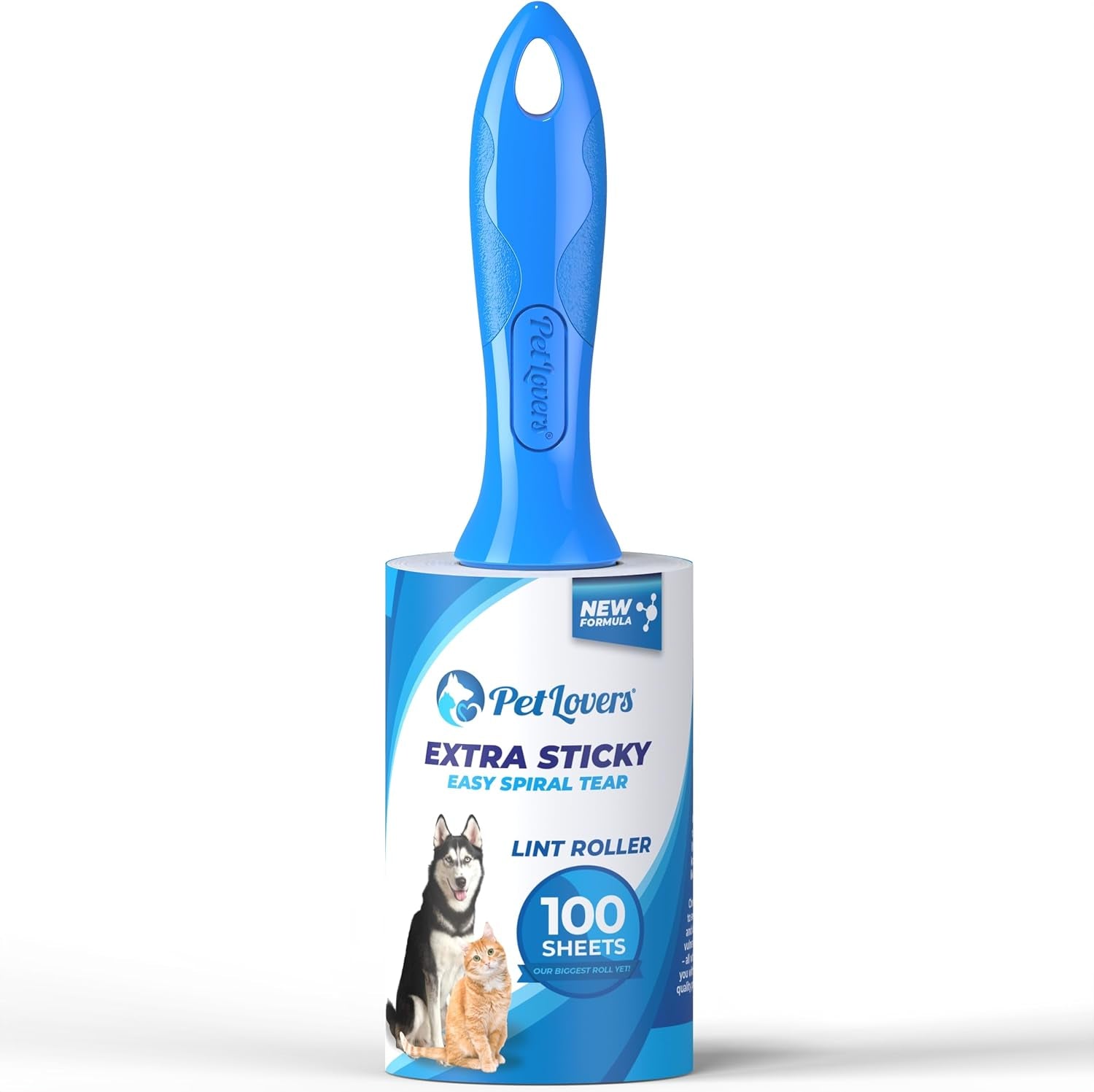 Mini Lint Roller Travel Size 50 Sheets – Compact Pet Hair Remover for Dog and Cat Fur. Lightweight Design Ideal for Clothes Furniture and Car. Perfect for Quick and Easy on the Go Cleaning