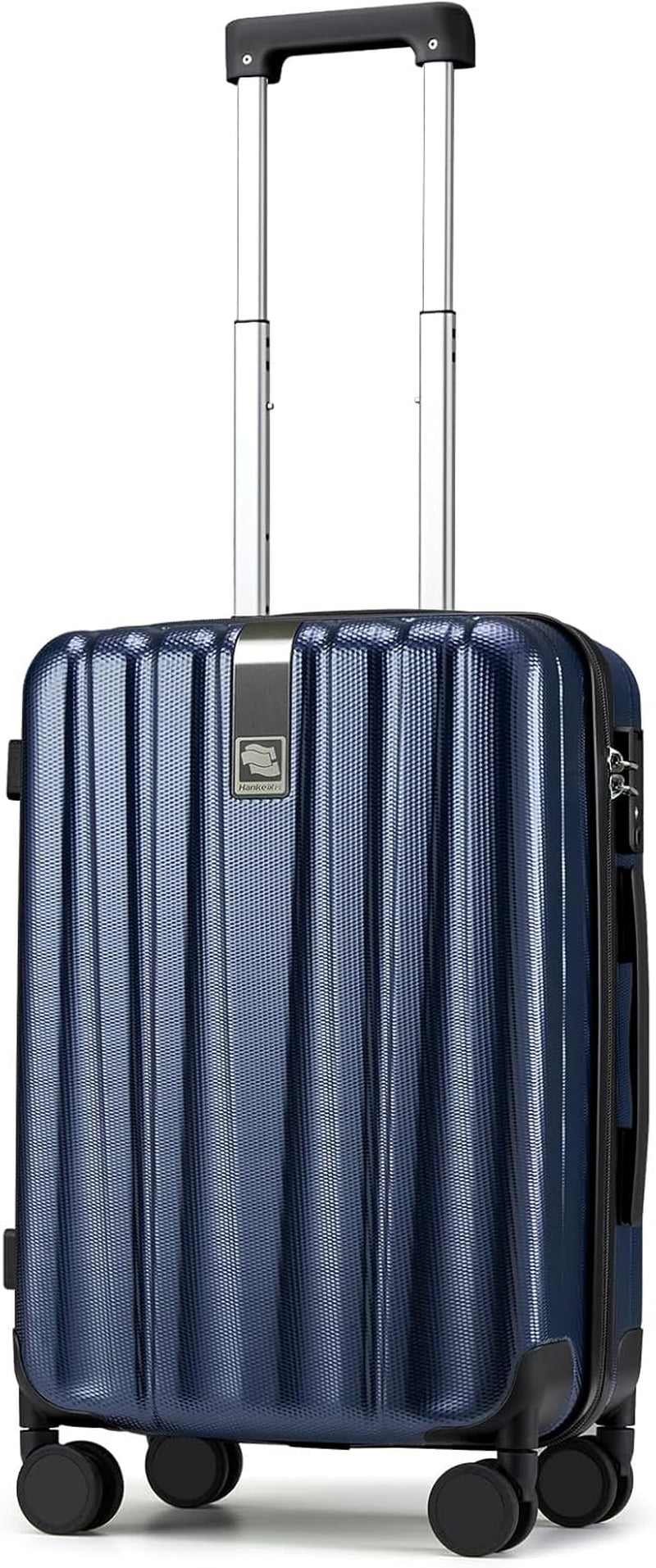 20 Inch Expandable Carry on Luggage 22X14X9 Airline Approved Lightweight PC Hard Shell Suitcases with Wheels Tsa Luggage Rolling Suitcase Travel Luggage Bag for Weekender(Cuba Sand Pink)