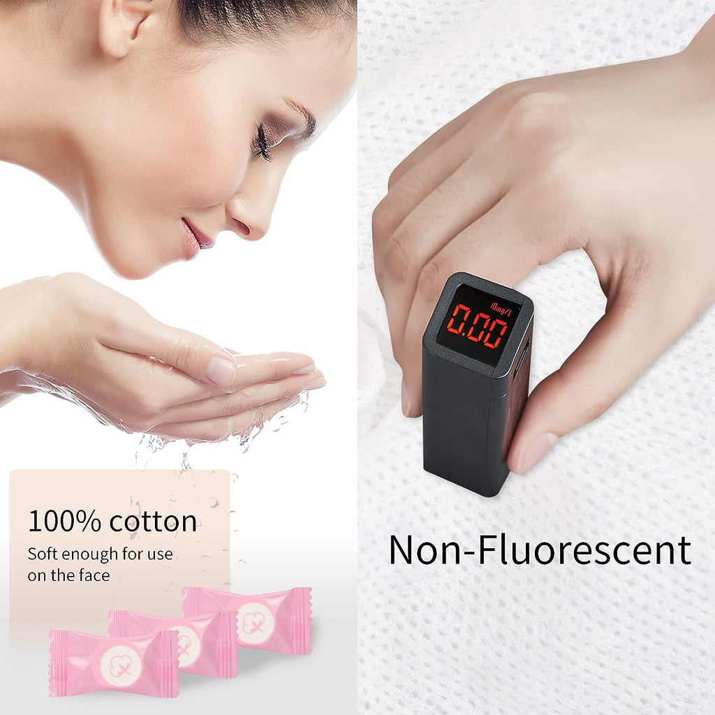 Compressed Towel 100 PCS Mini Tablets Disposable Portable Face Towel Cotton Coin Tissue for Travel, Camping, Hiking, Sport, Beauty Salon, Home Hand Wipes and Other Outdoor Activities Pink