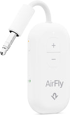 Airfly Pro 2 – Bluetooth Adapter for Airplane, Pair 2 Airpods or Wireless Headphones – 3.5Mm AUX Bluetooth Transmitter and Receiver for Cars, Boats, Treadmills, Tvs & More – Airplane Travel Essentials