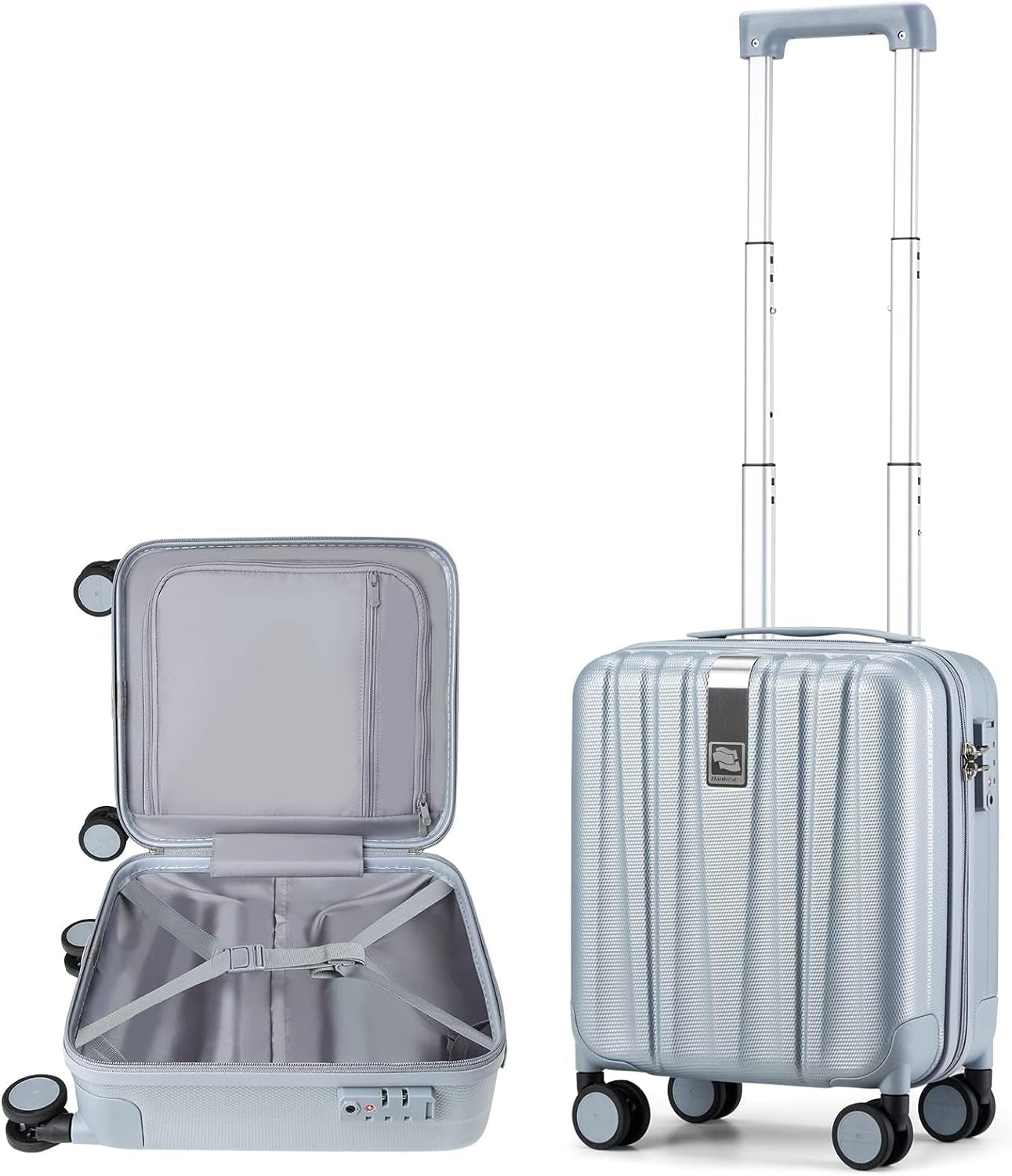 20 Inch Expandable Carry on Luggage 22X14X9 Airline Approved Lightweight PC Hard Shell Suitcases with Wheels Tsa Luggage Rolling Suitcase Travel Luggage Bag for Weekender(Cuba Sand Pink)