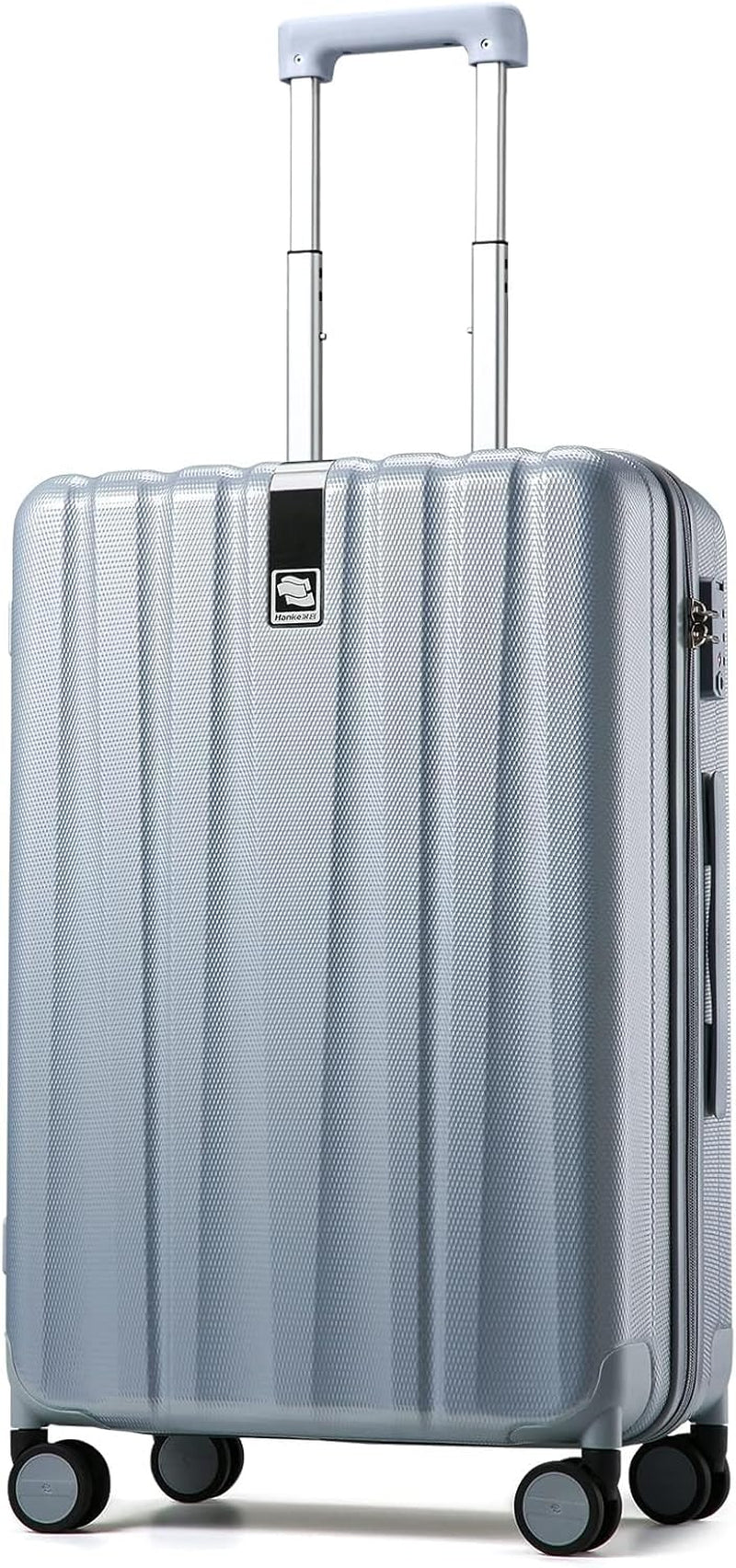 20 Inch Expandable Carry on Luggage 22X14X9 Airline Approved Lightweight PC Hard Shell Suitcases with Wheels Tsa Luggage Rolling Suitcase Travel Luggage Bag for Weekender(Cuba Sand Pink)