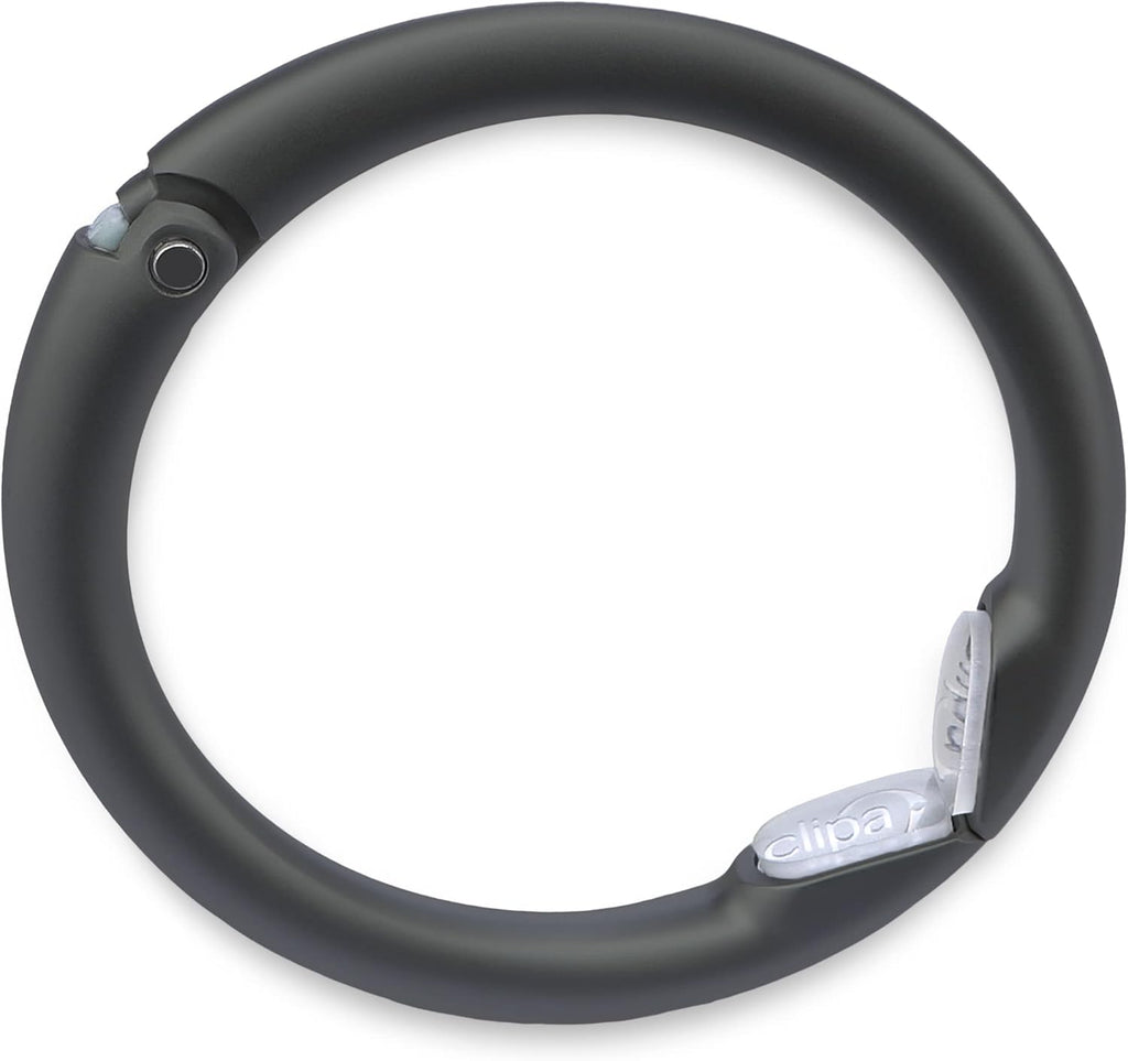 Bag Hanger - the Ring That Opens into a Hook, Closes Automatically | Hangs Almost Anywhere in Just 1/2" of Space | Holds 33 Lbs yet Weighs Only 1.6 Oz | 8 Styles | 3 Yr Warranty