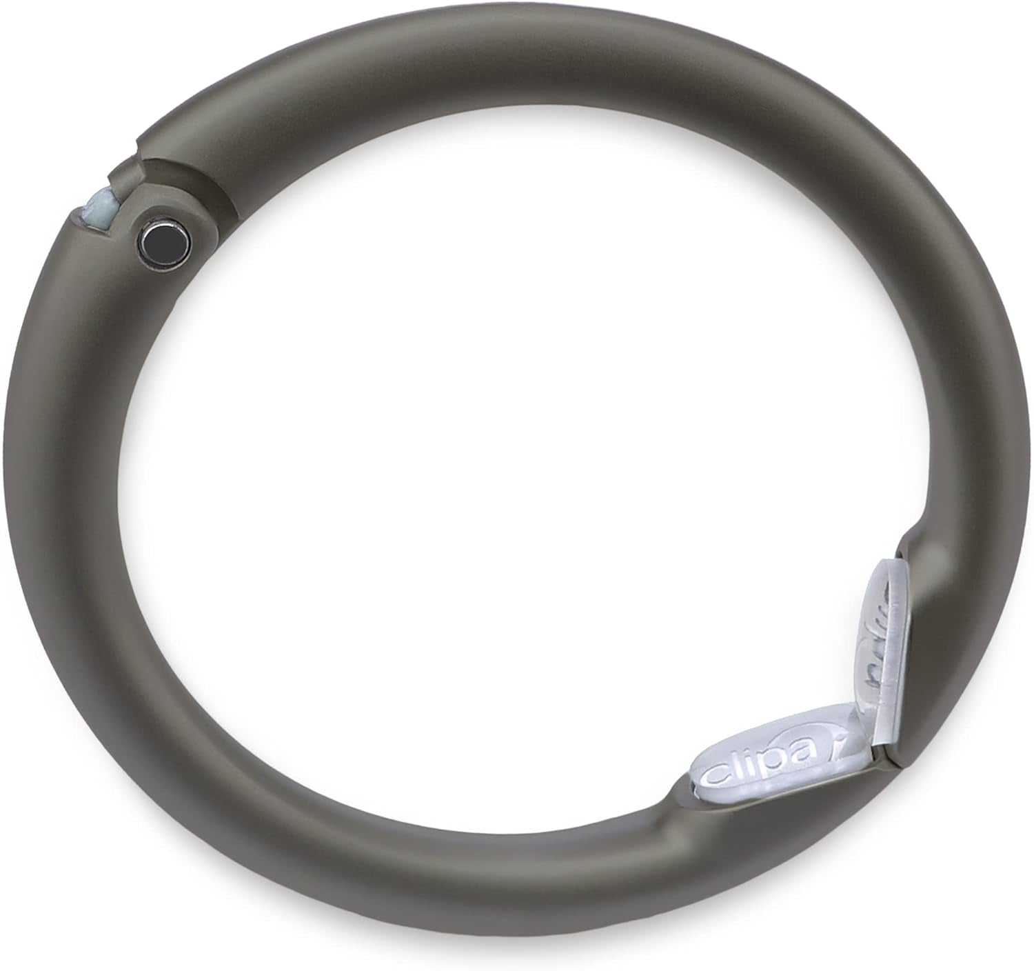 Bag Hanger - the Ring That Opens into a Hook, Closes Automatically | Hangs Almost Anywhere in Just 1/2" of Space | Holds 33 Lbs yet Weighs Only 1.6 Oz | 8 Styles | 3 Yr Warranty
