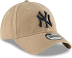 MLB Khaki Core Classic 9TWENTY Adjustable Hat Cap One Size Fits All