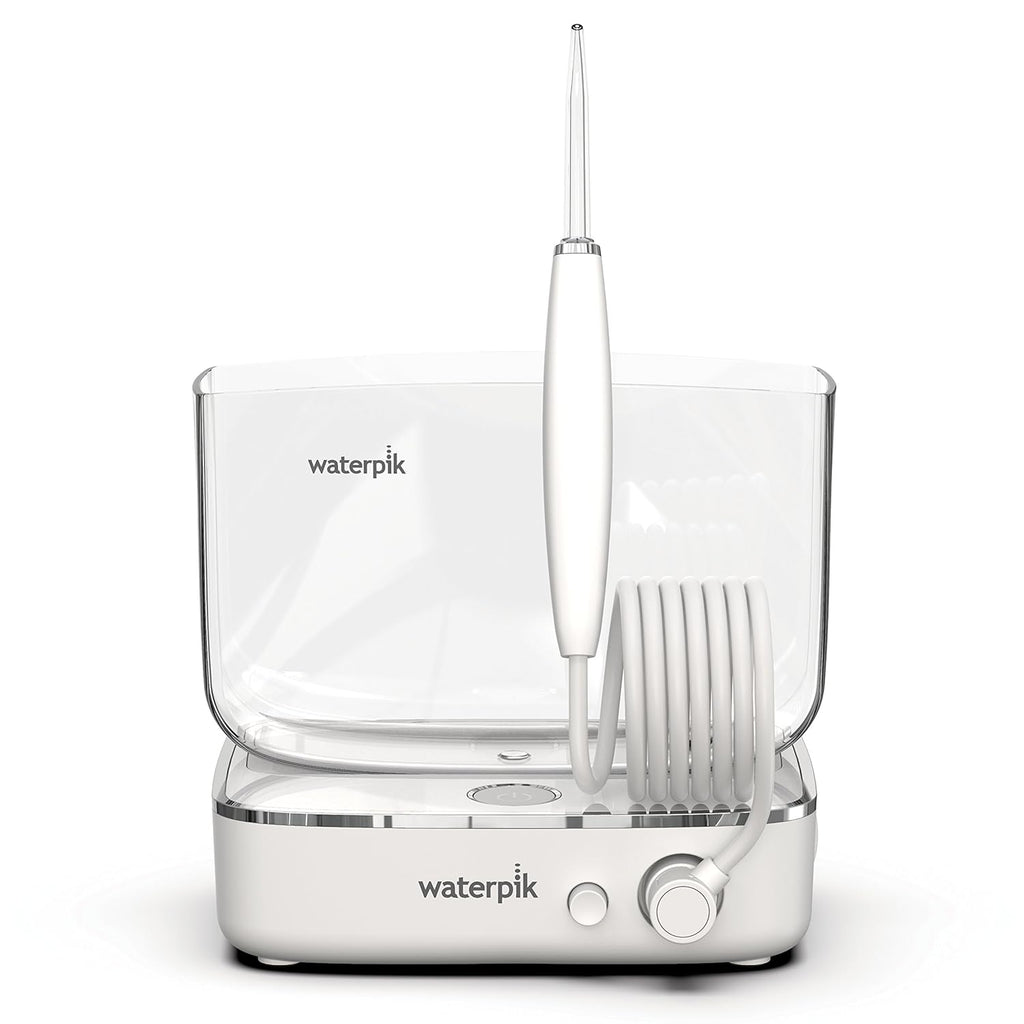 Sidekick Portable Water Flosser, Perfect for Travel & Home, ADA Accepted, White/Chrome WF-04