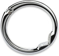 Bag Hanger - the Ring That Opens into a Hook, Closes Automatically | Hangs Almost Anywhere in Just 1/2" of Space | Holds 33 Lbs yet Weighs Only 1.6 Oz | 8 Styles | 3 Yr Warranty