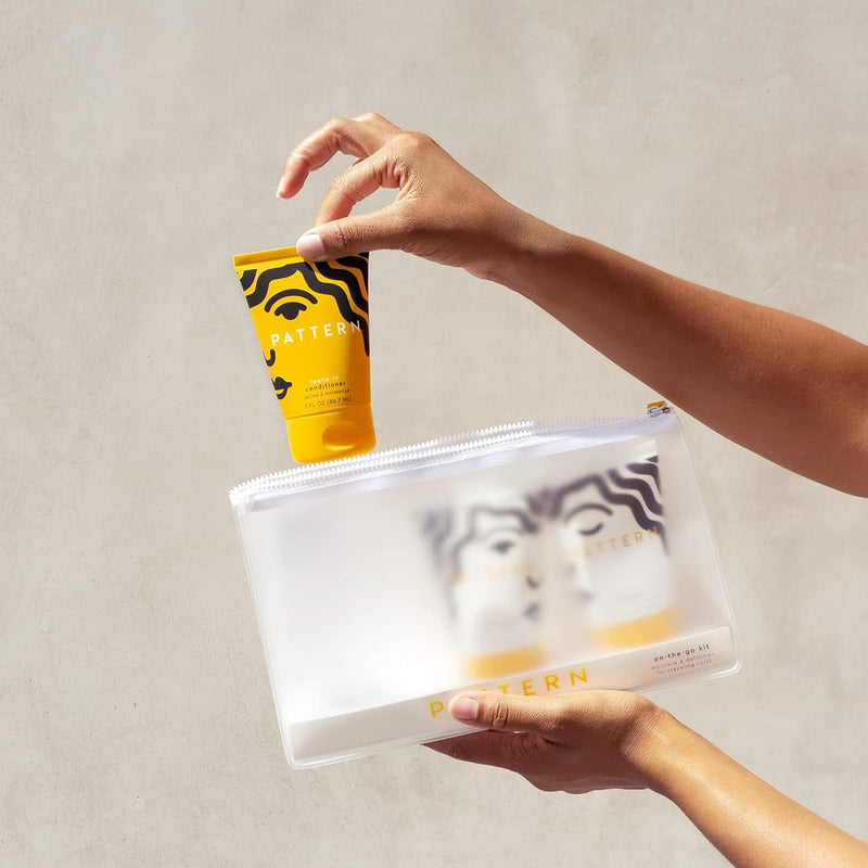 Beauty by Tracee Ellis Ross, On-The-Go Hair Care Kit: Hydration Shampoo, Heavy Conditioner and Leave-In Conditioner, Perfect for Curlies, Coilies and Tight-Textured Hair