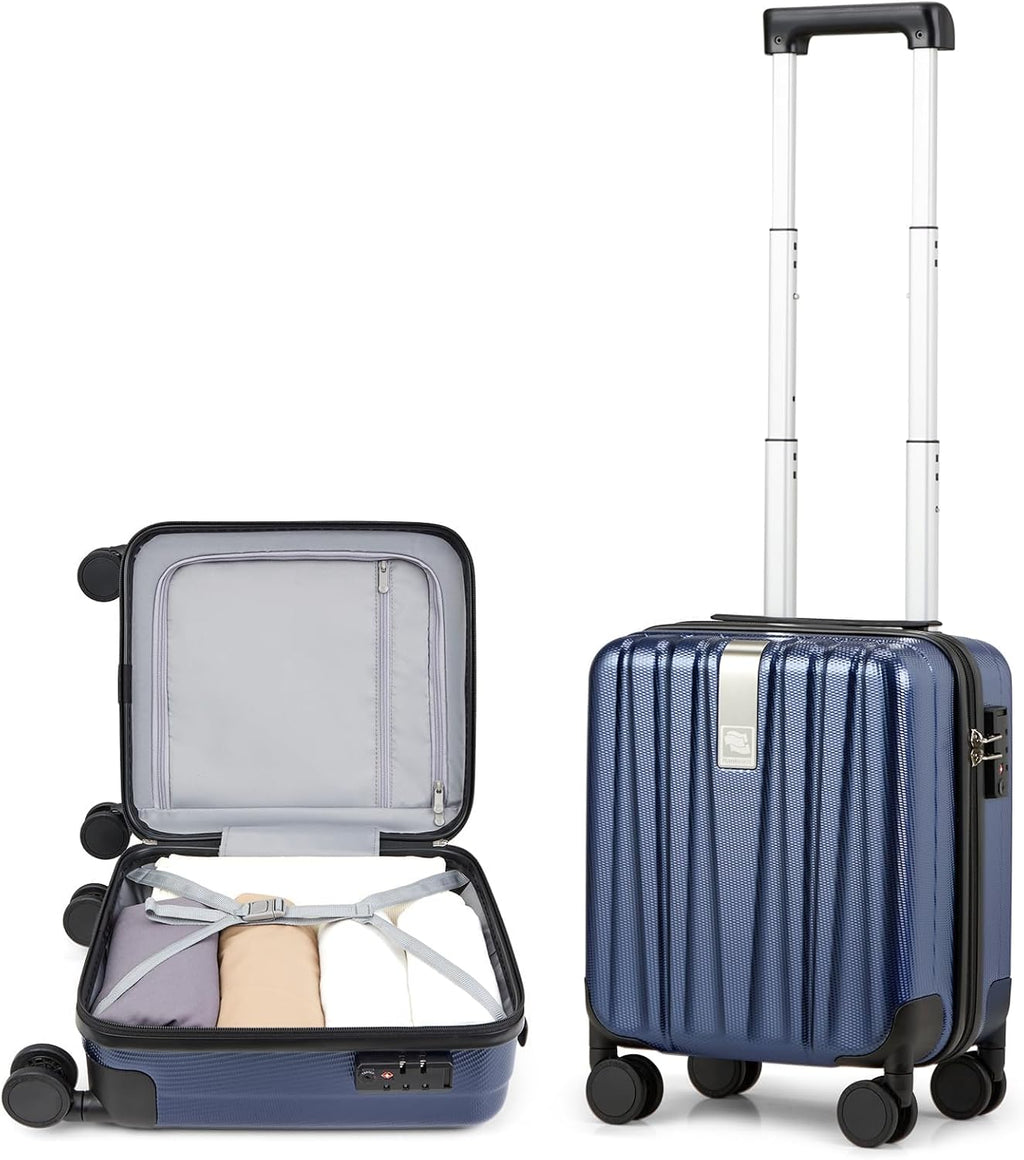 20 Inch Expandable Carry on Luggage 22X14X9 Airline Approved Lightweight PC Hard Shell Suitcases with Wheels Tsa Luggage Rolling Suitcase Travel Luggage Bag for Weekender(Cuba Sand Pink)