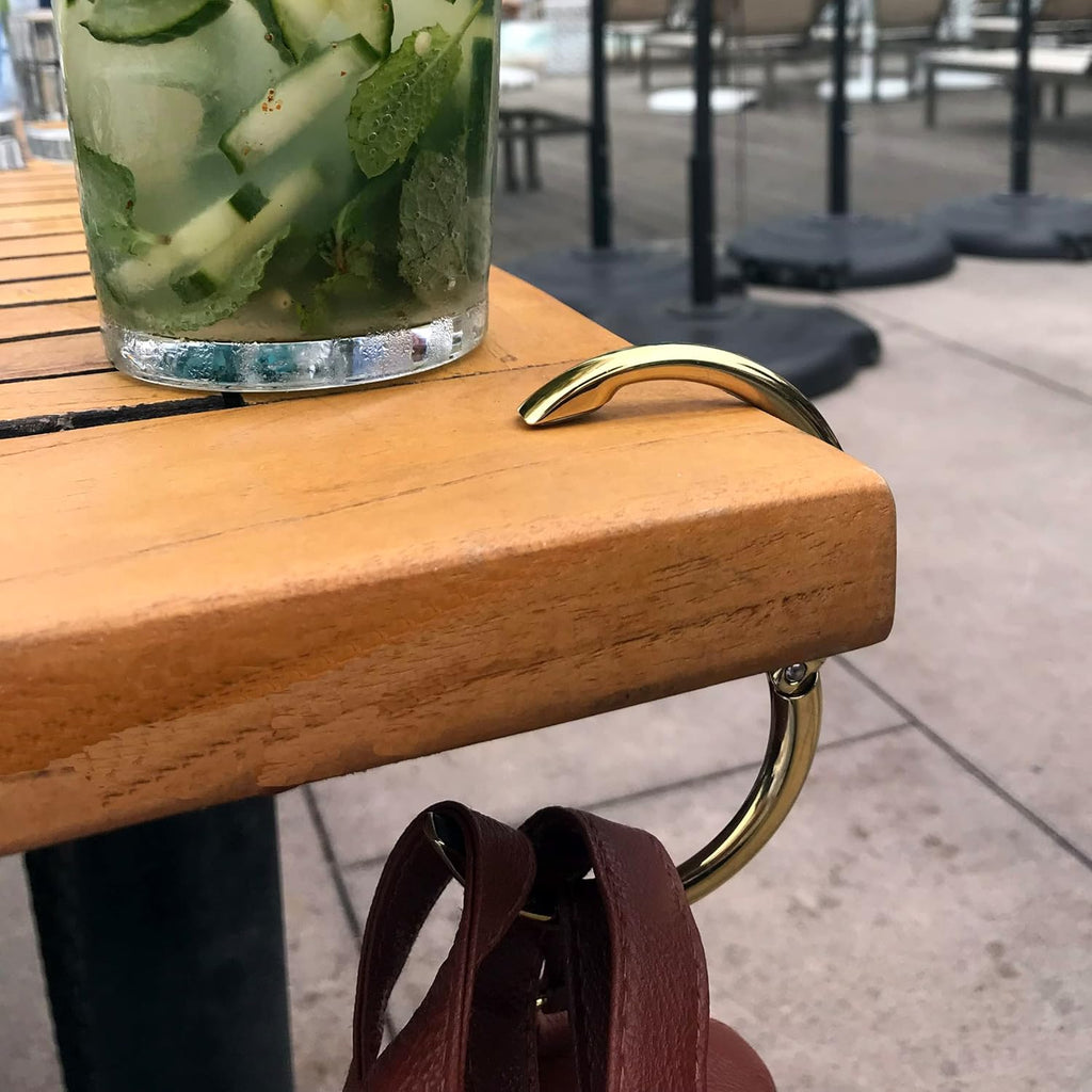 Bag Hanger - the Ring That Opens into a Hook, Closes Automatically | Hangs Almost Anywhere in Just 1/2" of Space | Holds 33 Lbs yet Weighs Only 1.6 Oz | 8 Styles | 3 Yr Warranty